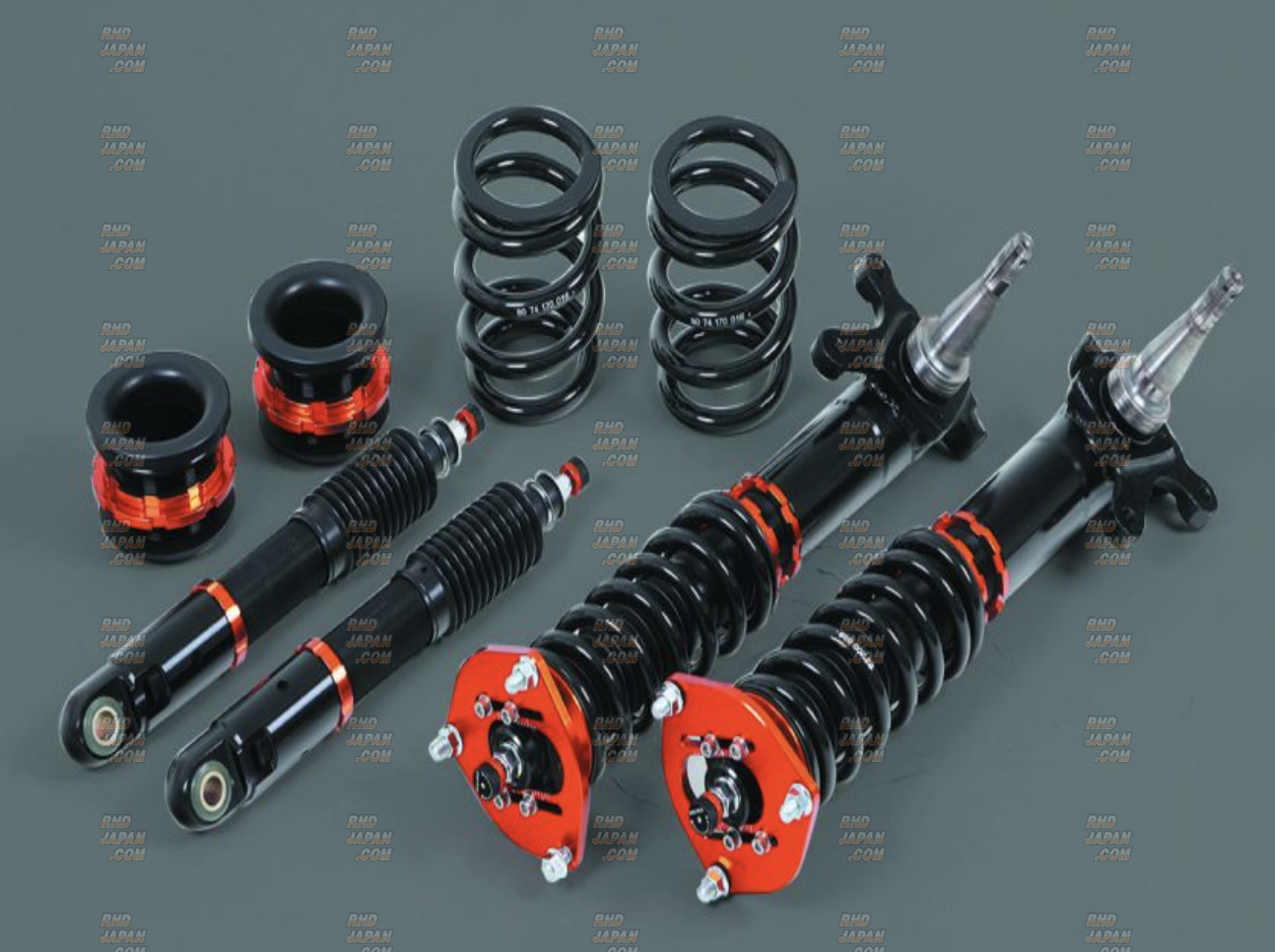 Star Road Full Tap Coilover Suspension Rear Shock & Spring Set - Hakosuka Kenmeri